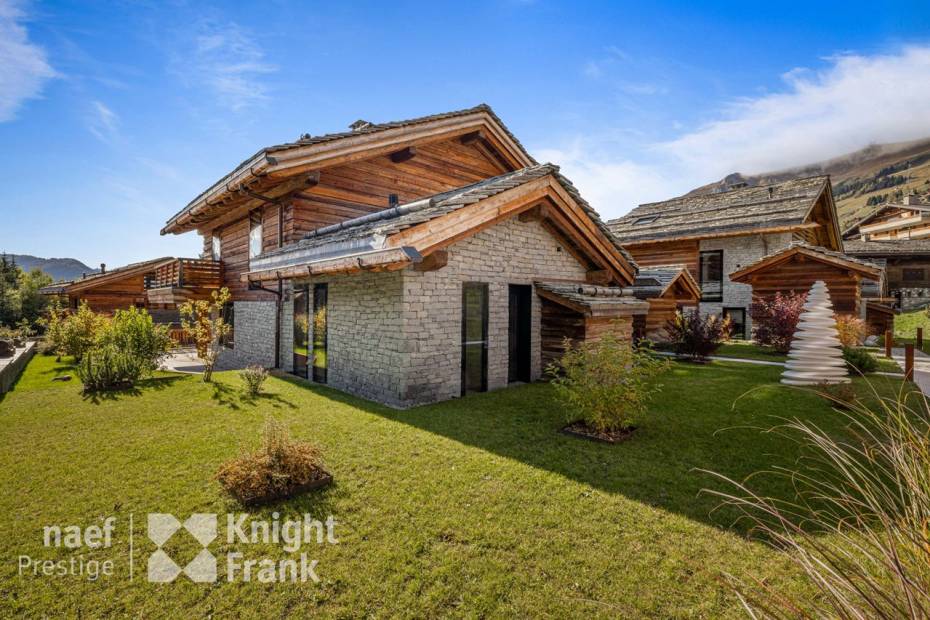 Chalet neuf, paradis sur les pistes