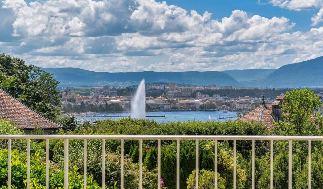 Off-market : Propriété vue lac et jet d’eau