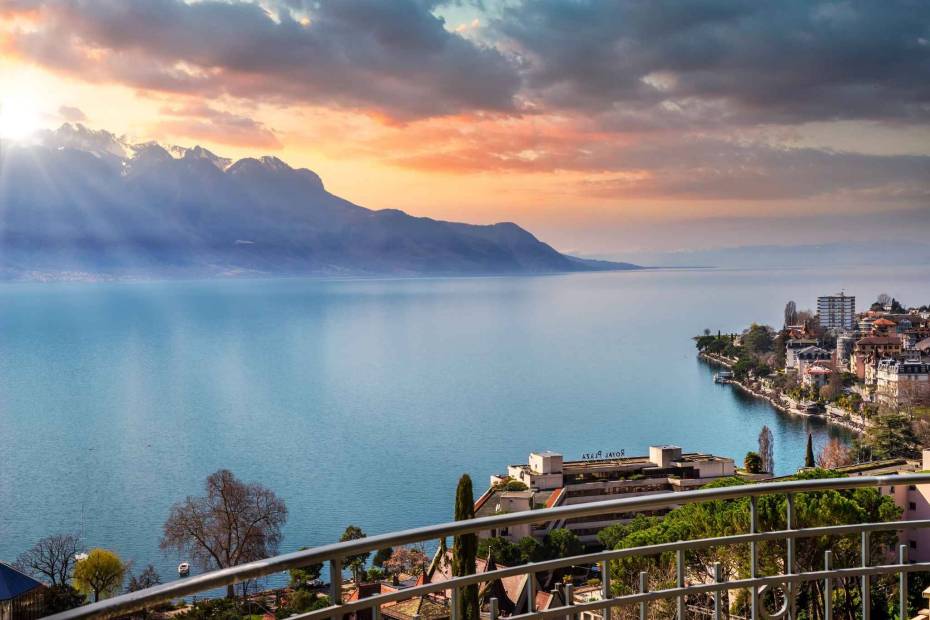 Magnifique appartement de 5.5 pièces dans une résidence de prestige à vendre au centre de Montreux