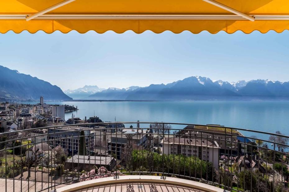 Magnifique appartement de 5.5 pièces dans une résidence de prestige à vendre au centre de Montreux