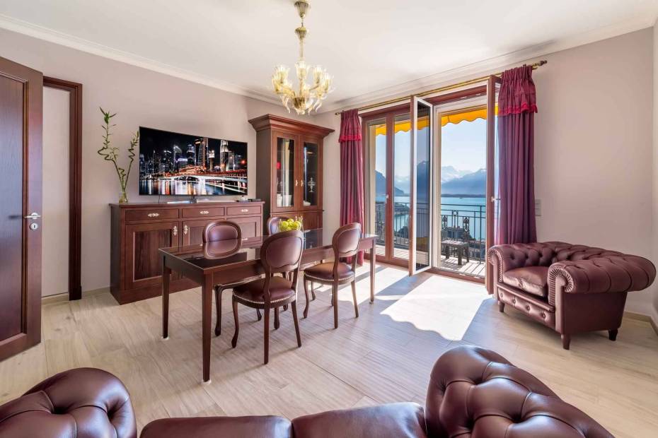 Magnifique appartement de 5.5 pièces dans une résidence de prestige à vendre au centre de Montreux