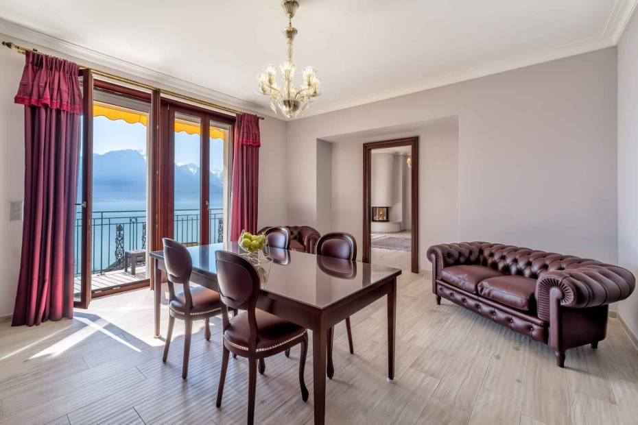 Magnifique appartement de 5.5 pièces dans une résidence de prestige à vendre au centre de Montreux