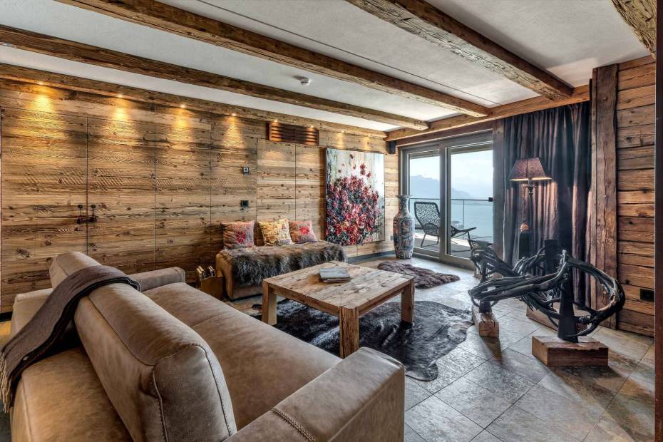 Unique appartement de 3.5 pièces avec vue panoramique sur le lac à vendre au Mont-Pèlerin