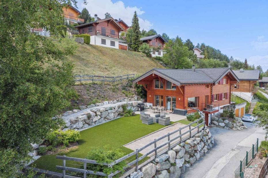 Nendaz, la Balance  :  Chalet avec vue