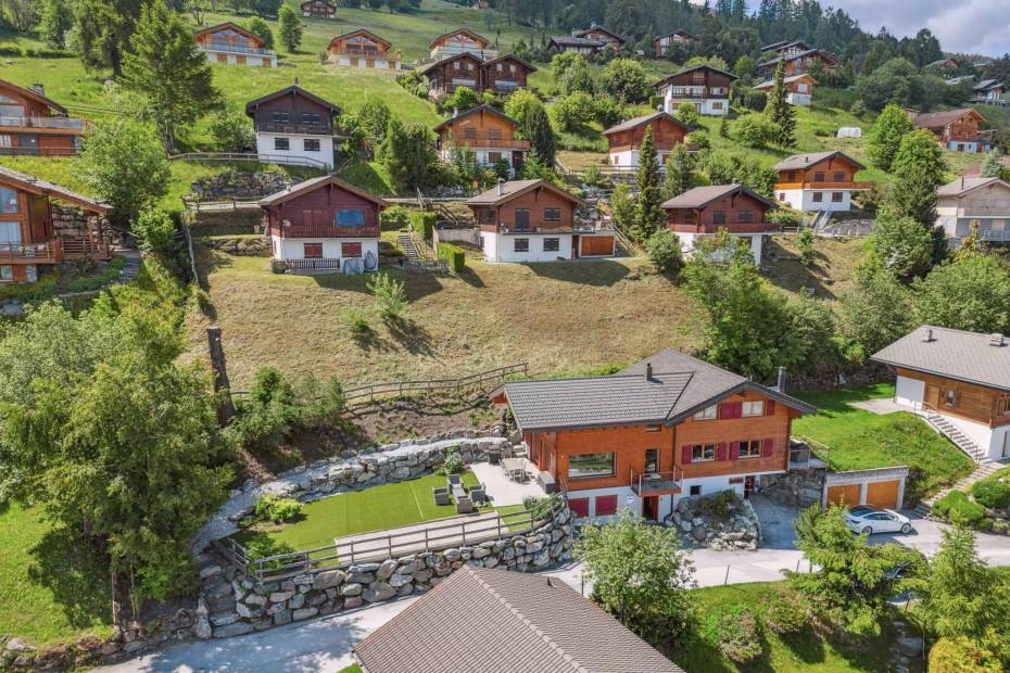 Nendaz, la Balance  :  Chalet avec vue