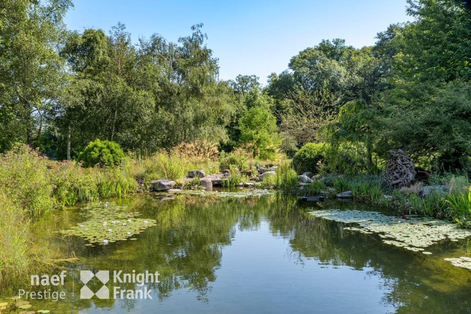 Propriété de maître dans son parc avec piscine