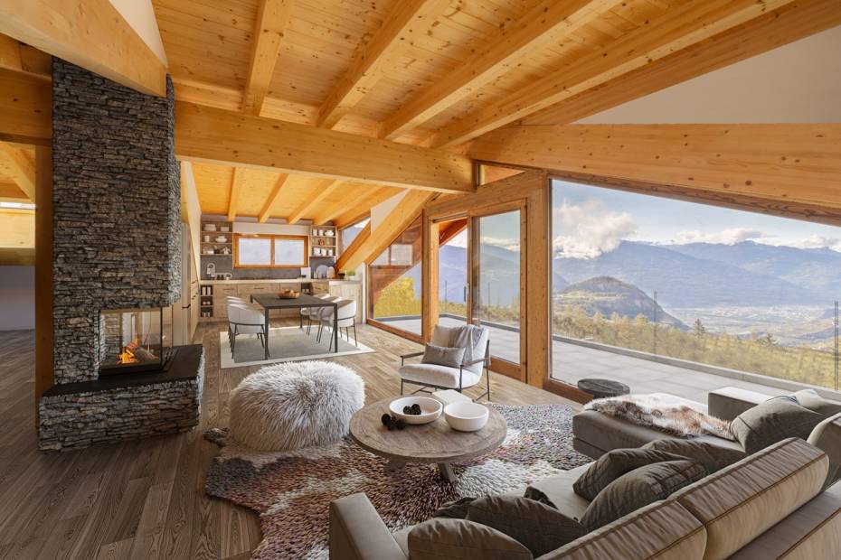 Délège Penthouse in Crans-Montana.