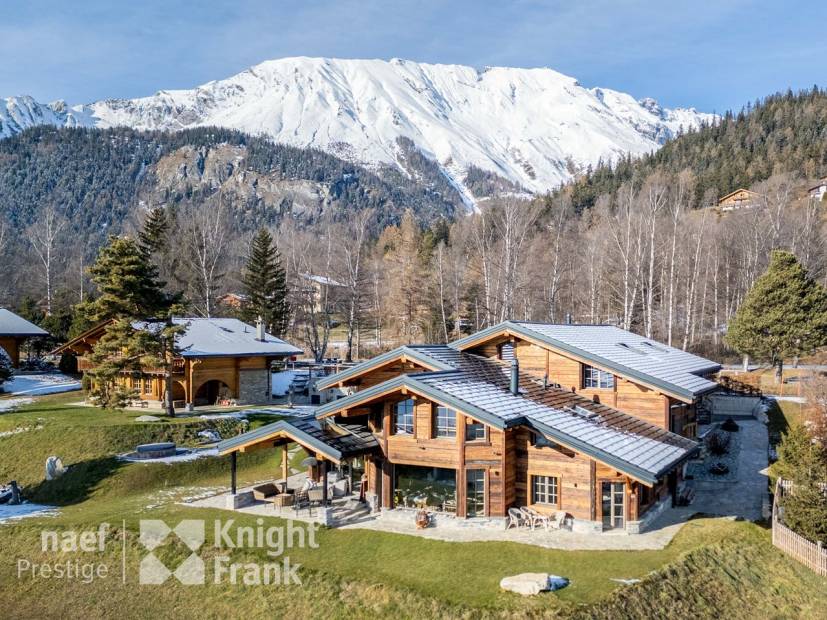 Two beautiful chalets at Les Mayens d’Arbaz.