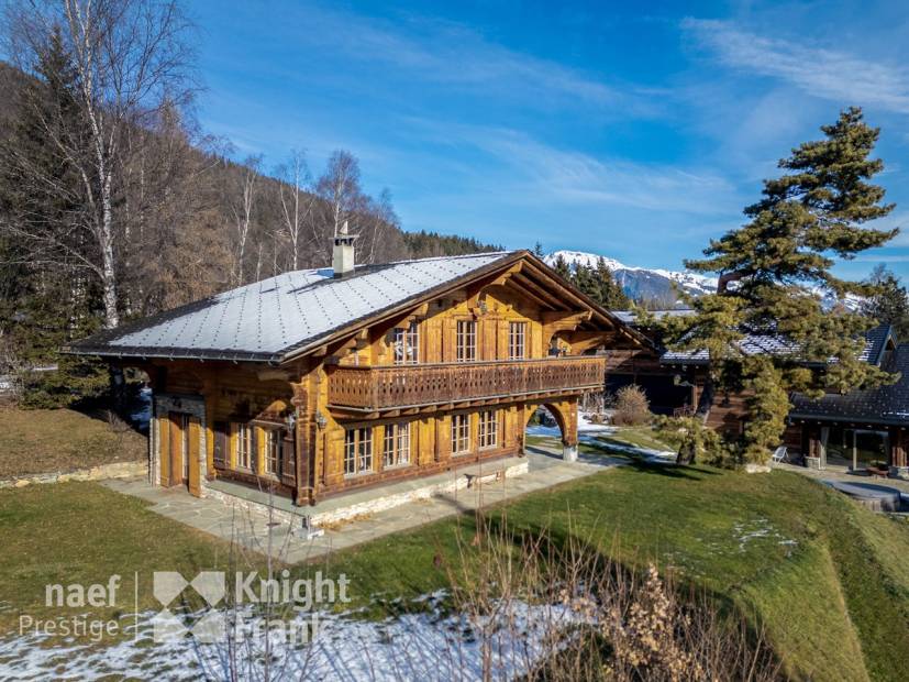 Two beautiful chalets at Les Mayens d’Arbaz.