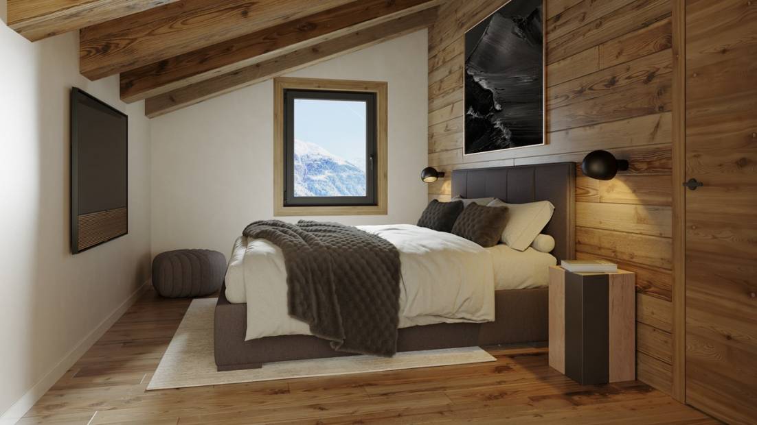 Weisshorn Lodge 10 luxury apartements in the heart of Grimentz