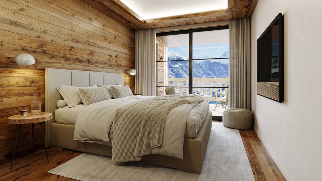 Weisshorn Lodge 10 luxury apartements in the heart of Grimentz